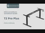 Maidesite T2 Pro Plus - Tischgestell Elektrisch Höhenverstellbar