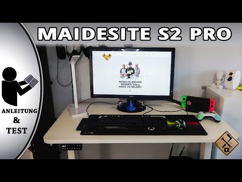 Maidesite T2 Pro - Elektrisch Höhenverstellbarer Schreibtisch Klassik Edition